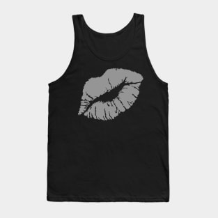 KISSING LIPS-50% GRAY Tank Top